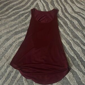 LULULEMON OPEN BACK DRAPE TANK